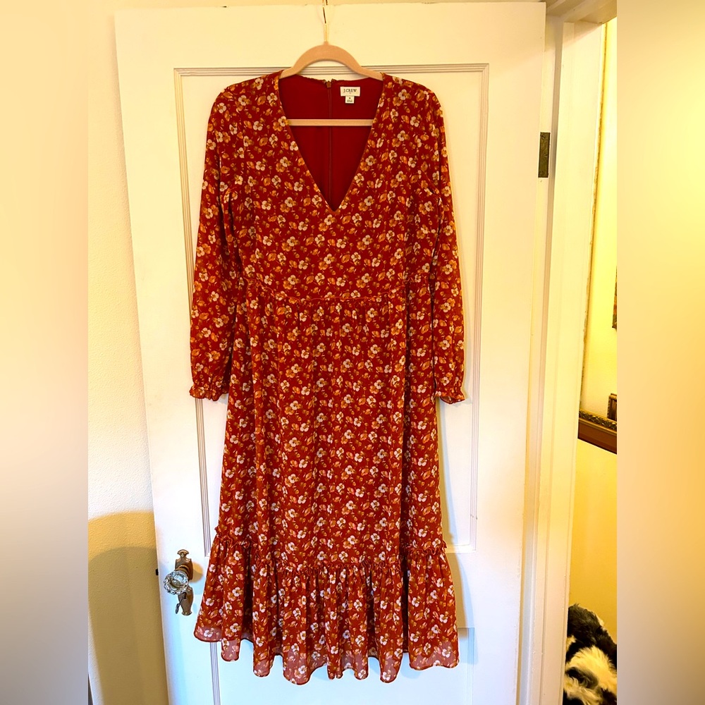 J. Crew Floral Maxi Dress